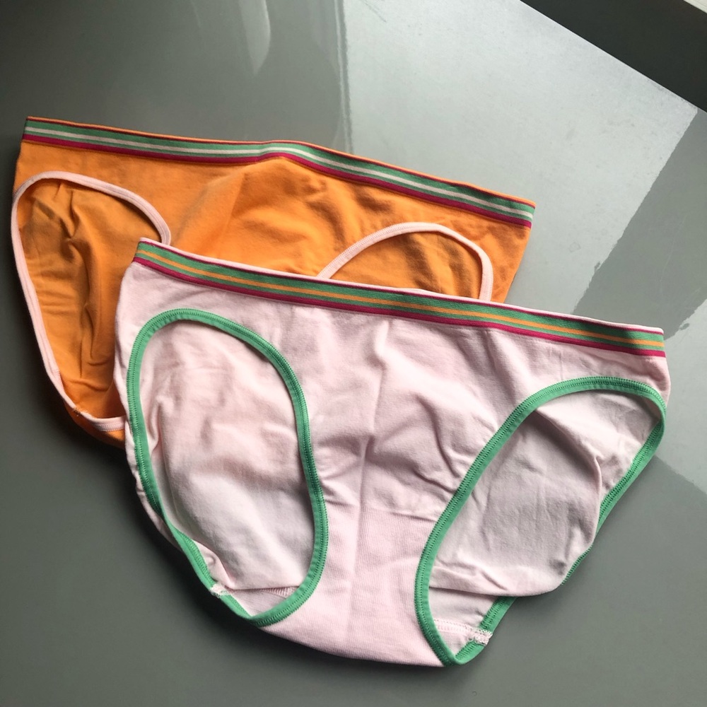 NWOT Women’s Colorful Underwear Set - Orange and Pink